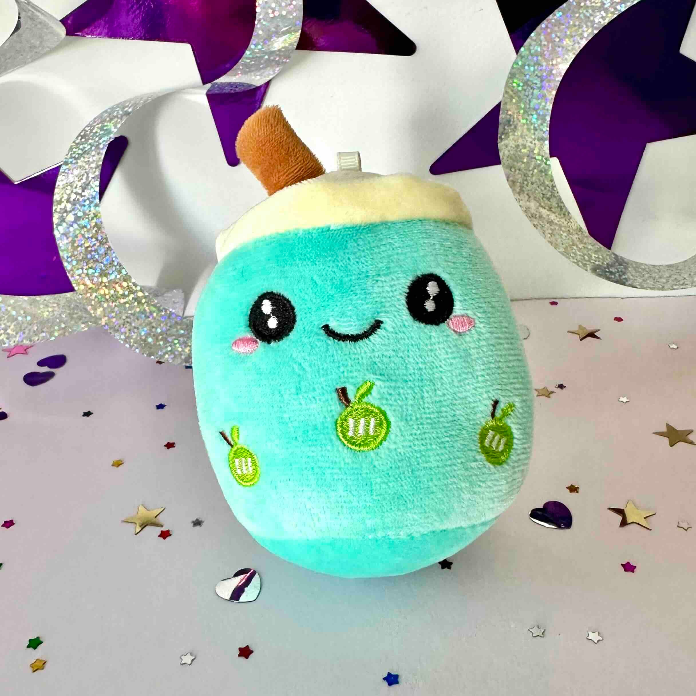 Boba Tea Plush Blue