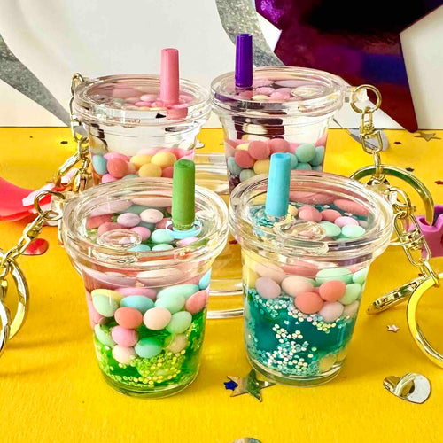Bubble Tea Keyrings