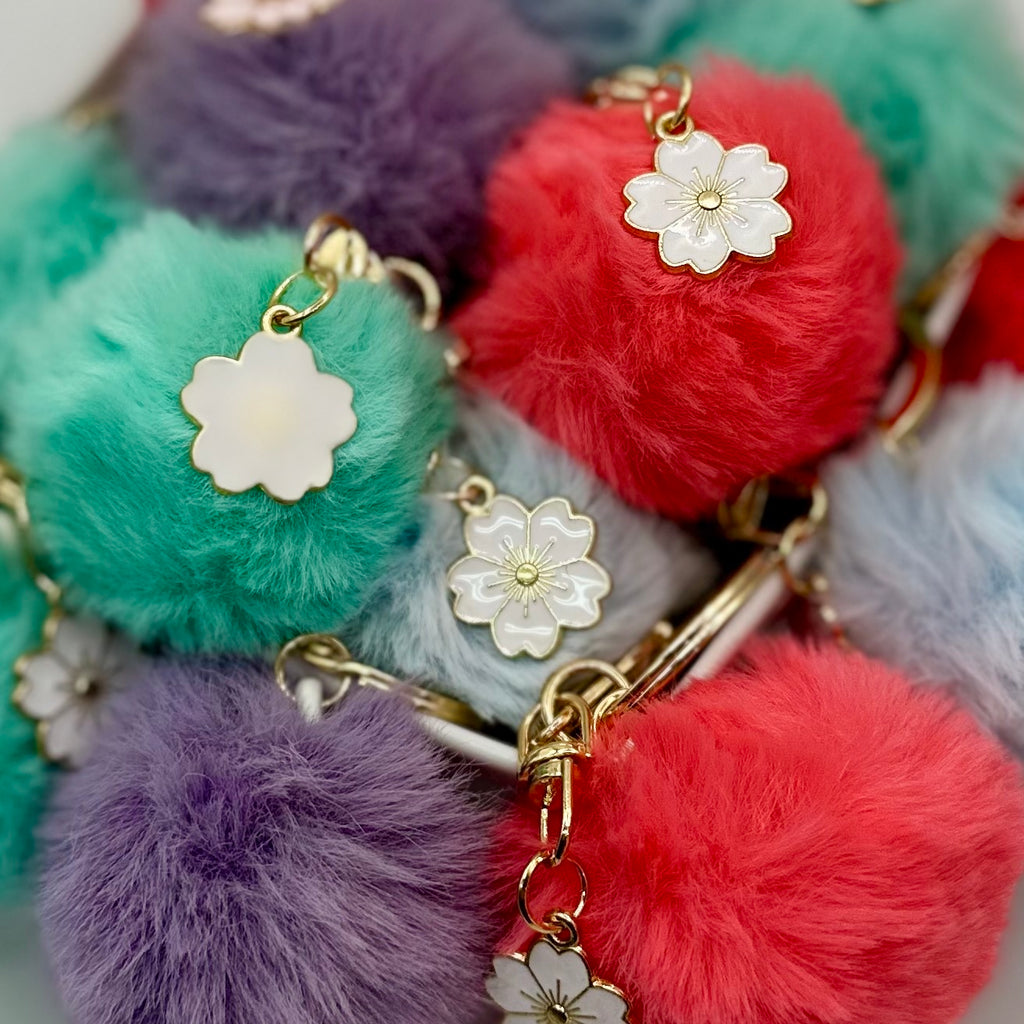 Fluffy Keyring