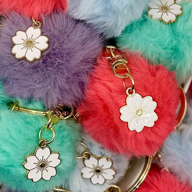 Fluffy Keyring