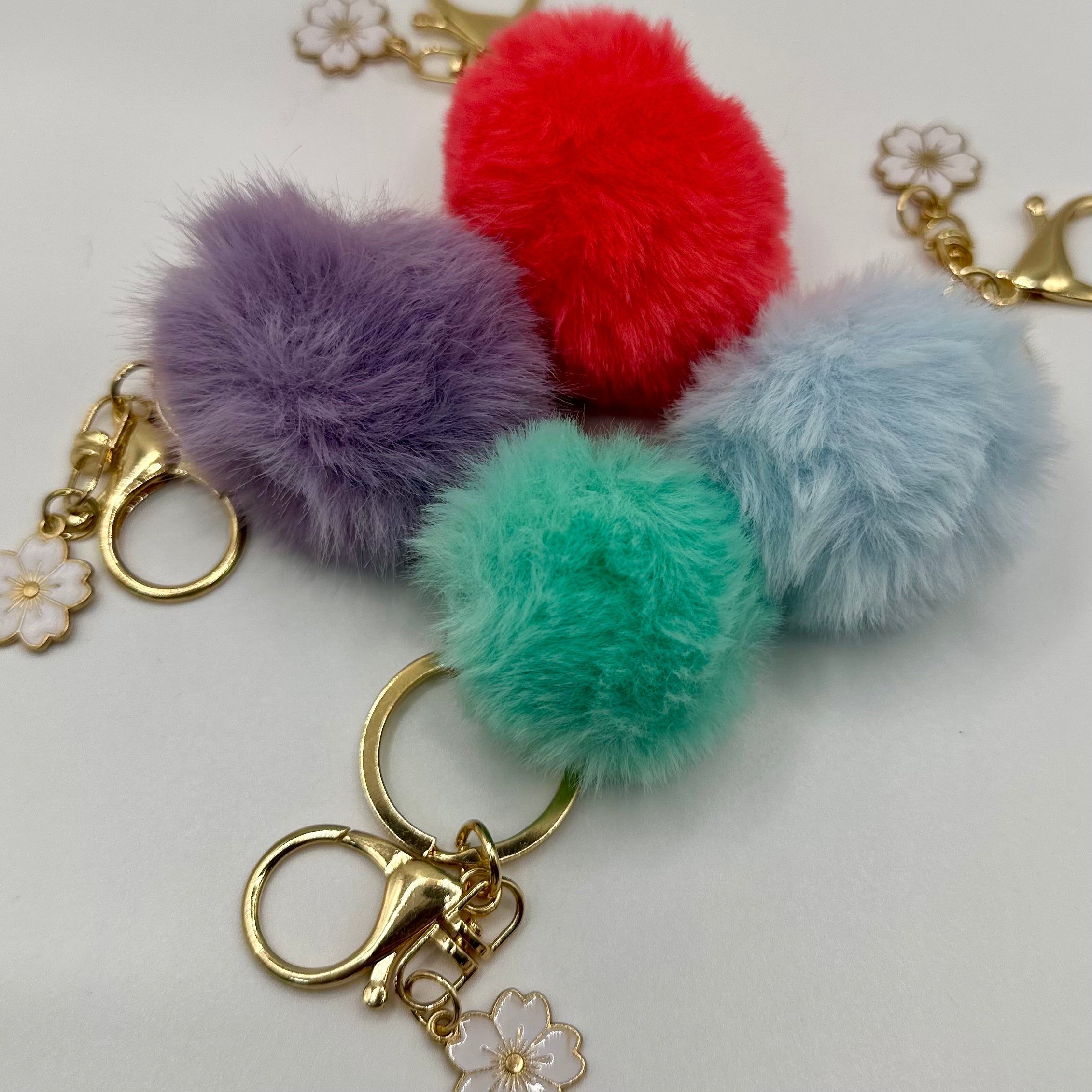Fluffy Keyring