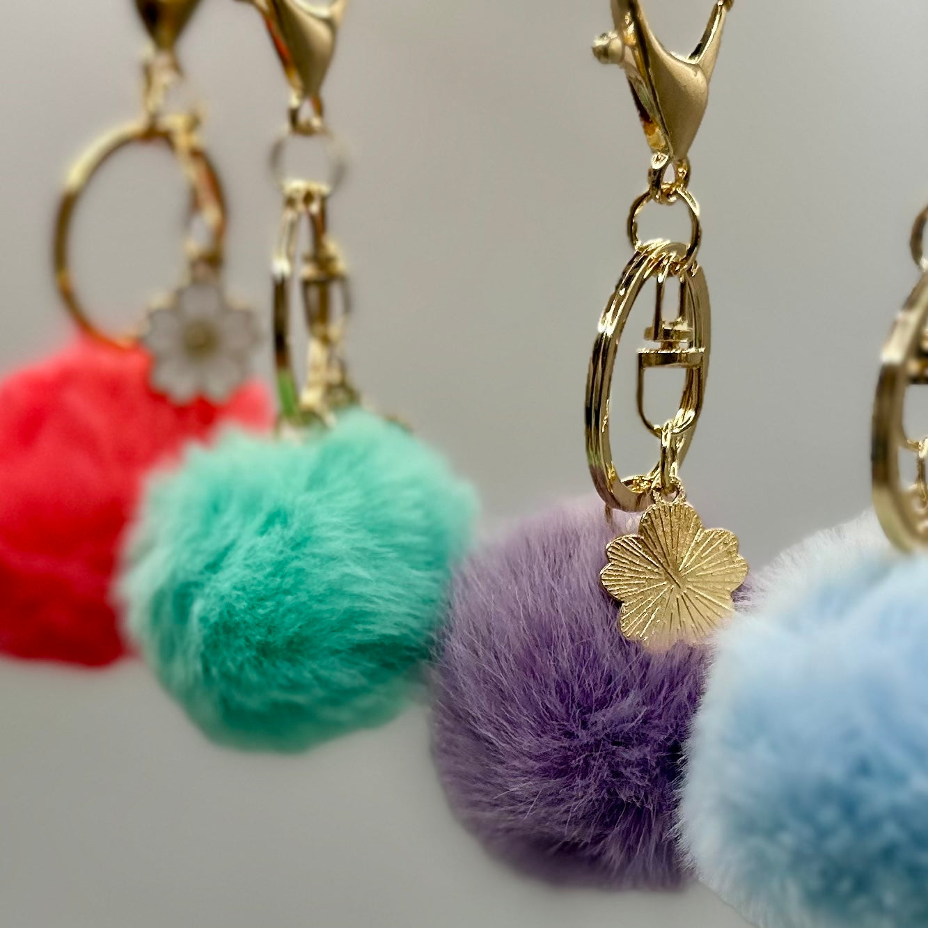 Fluffy Keyring
