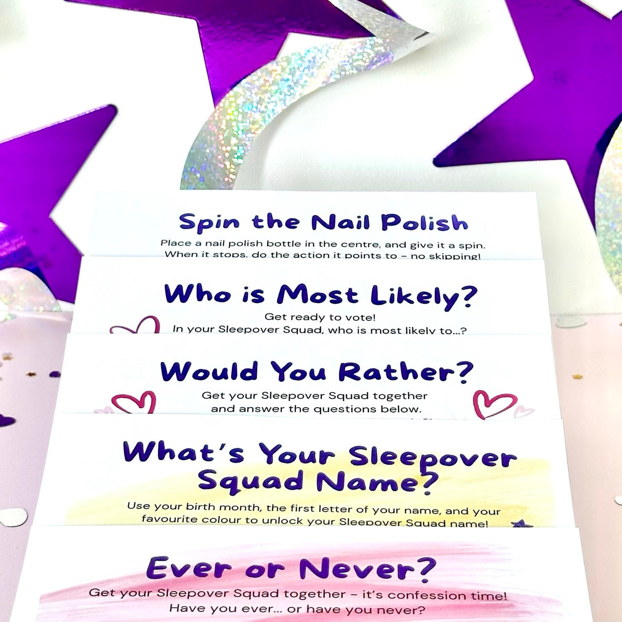 Sleepover Games for Tweens